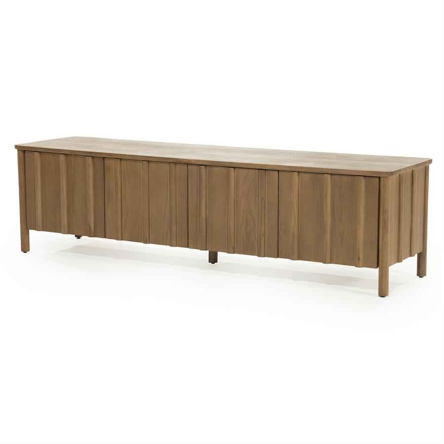 TV cabinet Jake 4 drs. - brown