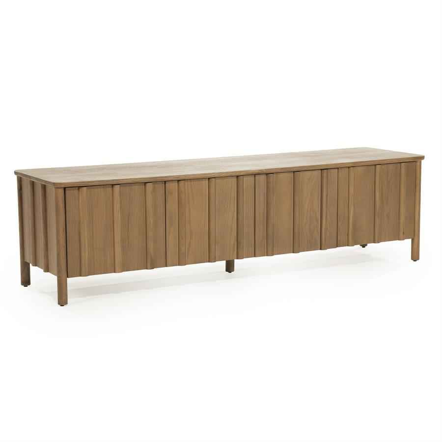 TV cabinet Jake 4 drs. - brown