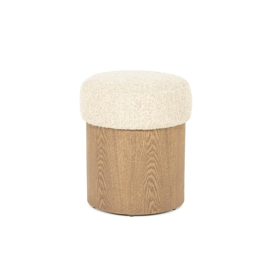 Poef George - beige Flou