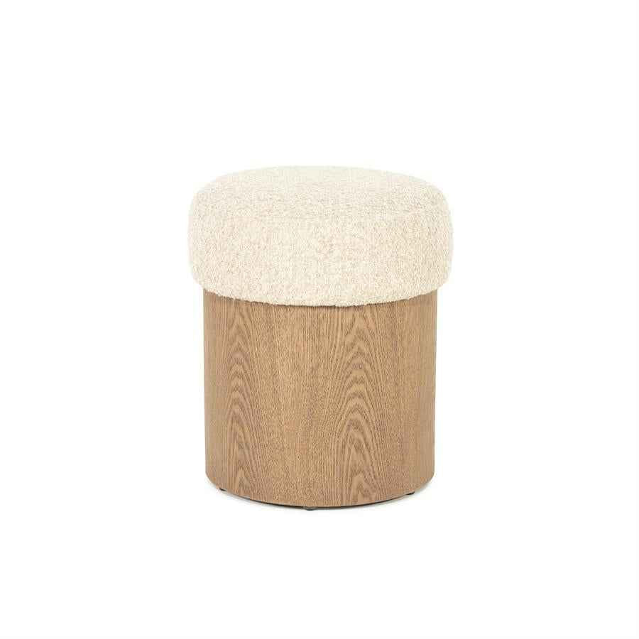 Poef George - beige Flou