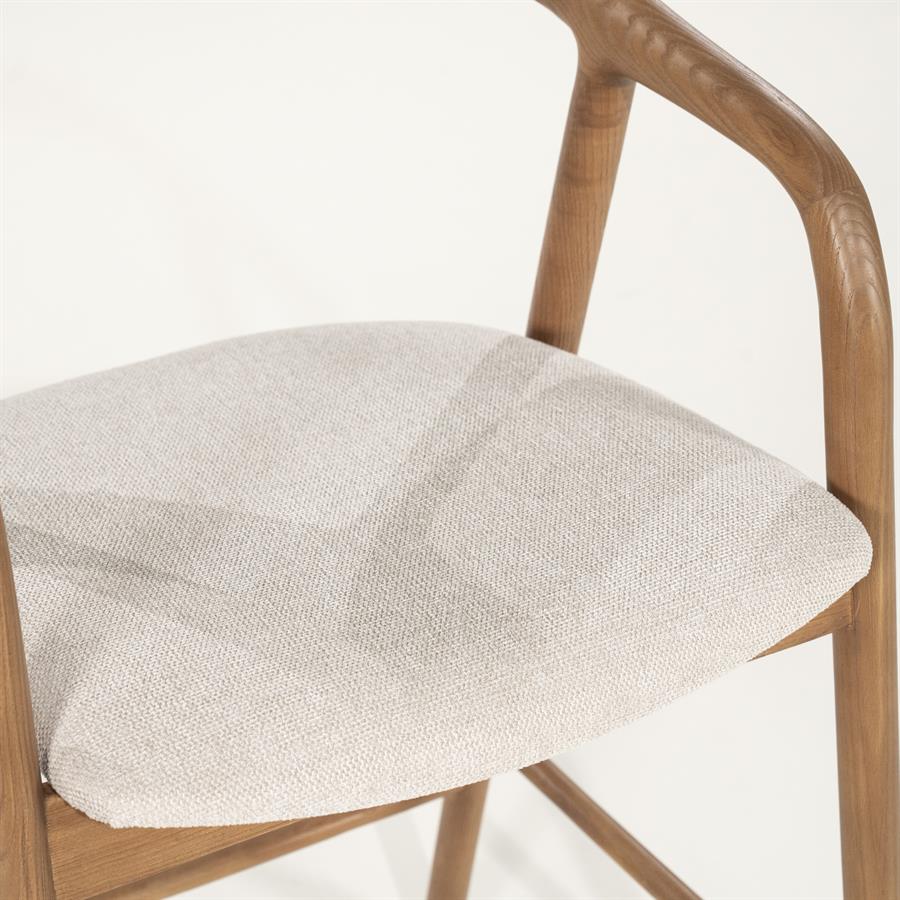 Bar chair Rayven - light brown