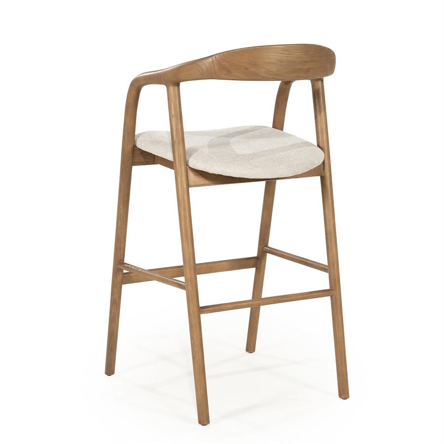 Bar stool Rayven - light brown