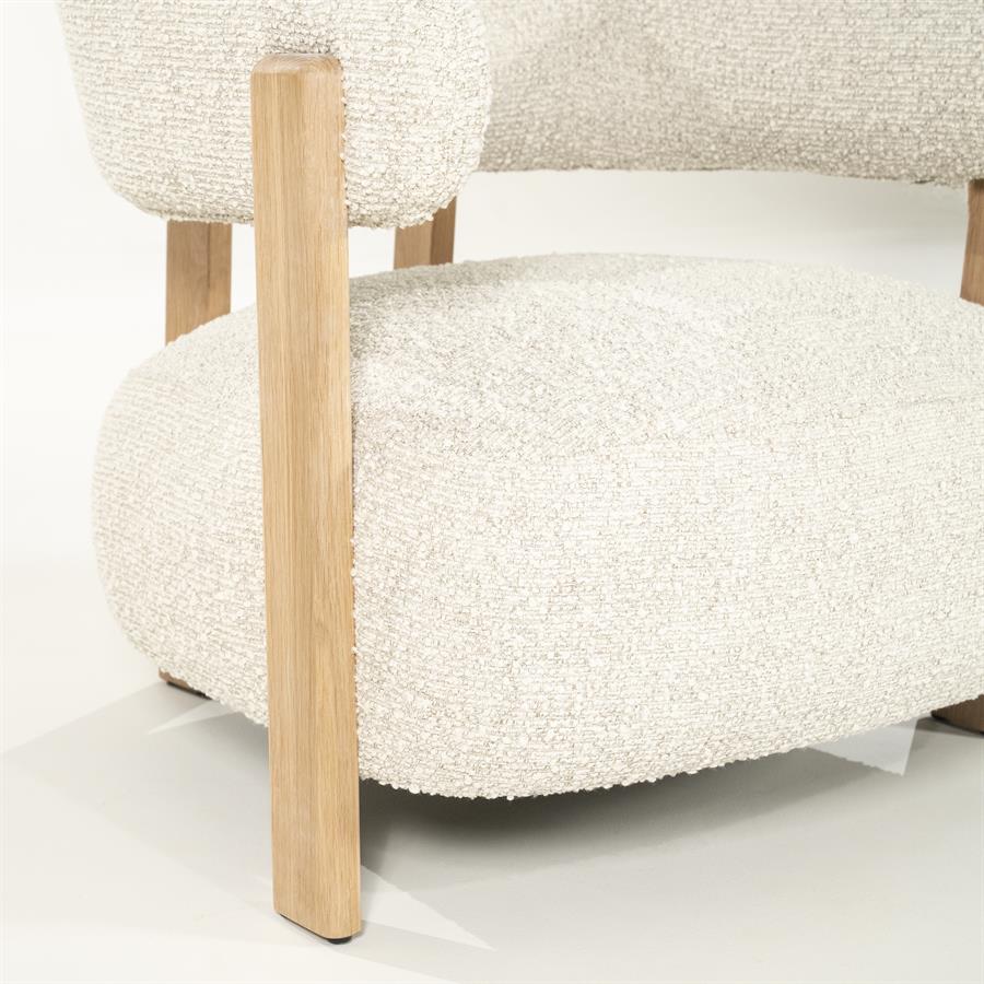 Armchair Lola - beige Hush
