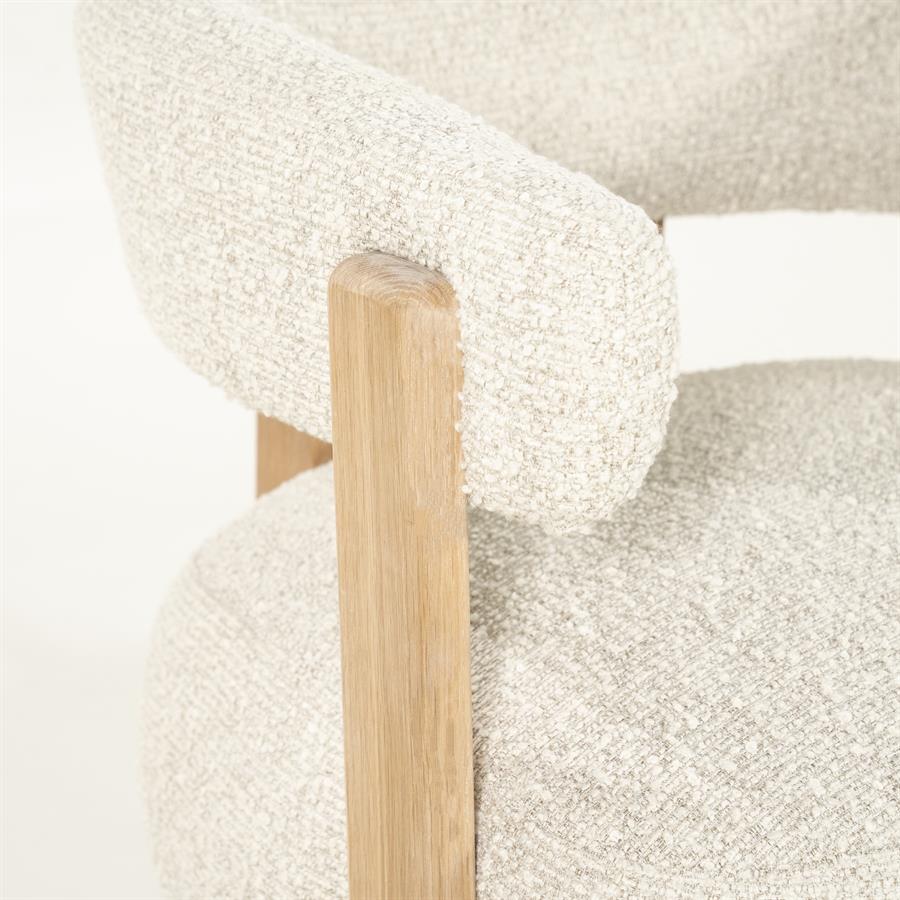 Armchair Lola - beige Hush