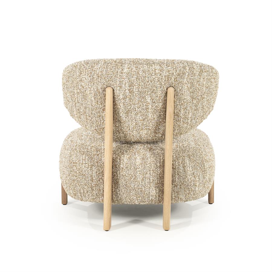Armchair Reza natural - beige Bay