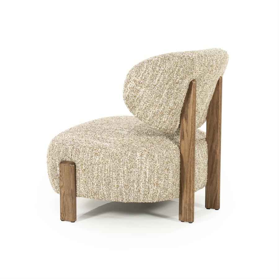 Armchair Reza brown - beige Bay