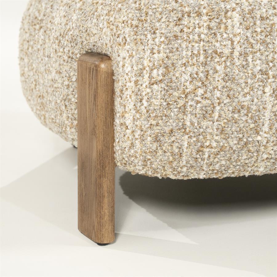 Armchair Reza brown - beige Bay