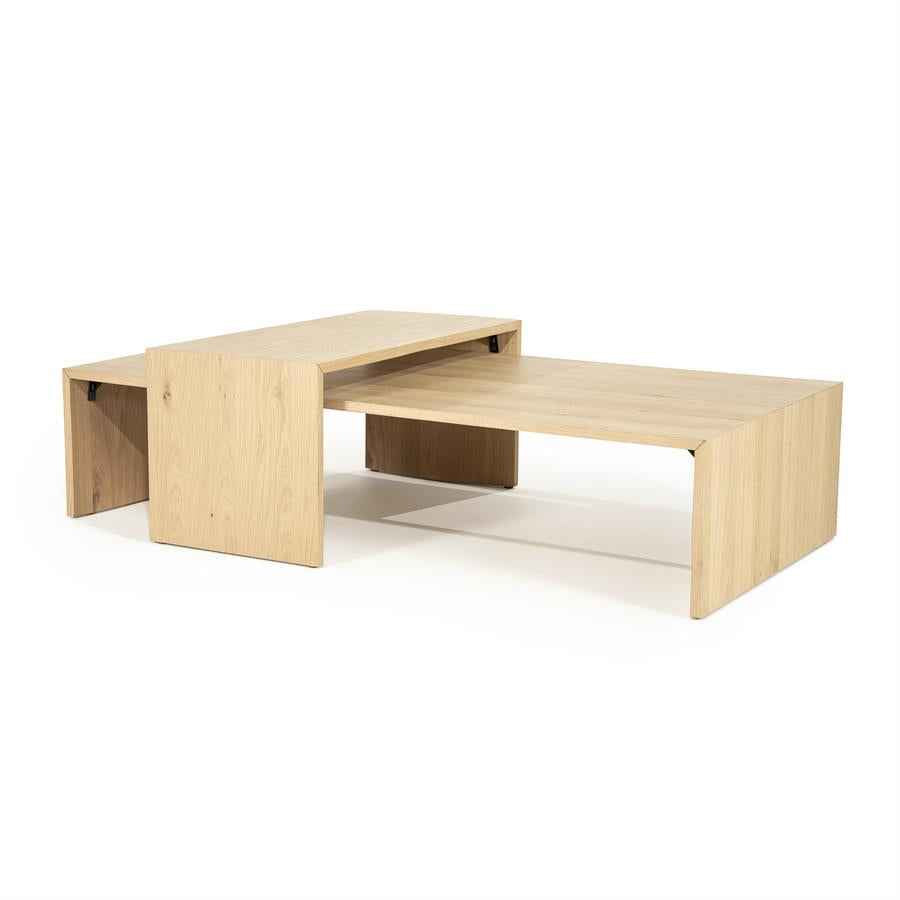 Coffee table set Flo - natural