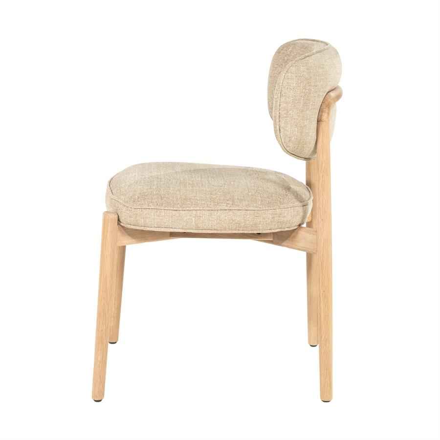 Chair Rune natural - taupe Serene