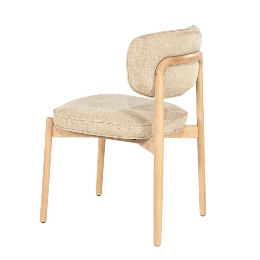 Chair Rune natural - taupe Serene