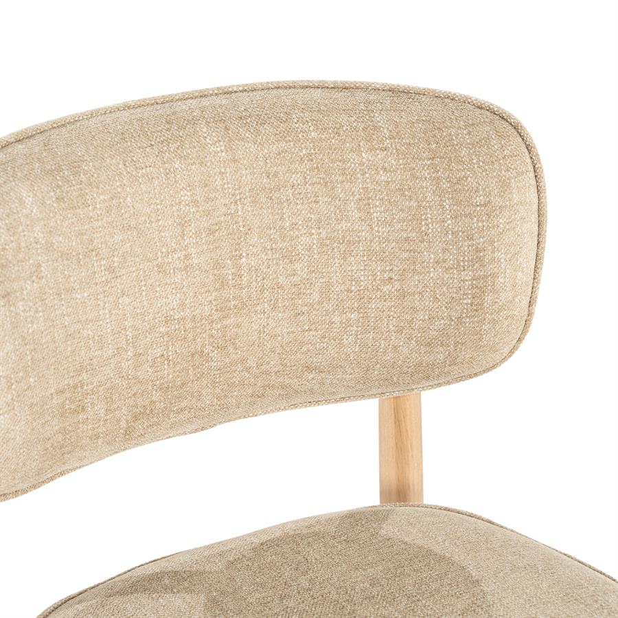 Chair Rune natural - taupe Serene