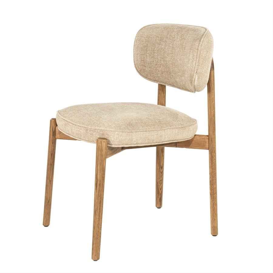 Chair Rune brown - taupe Serene