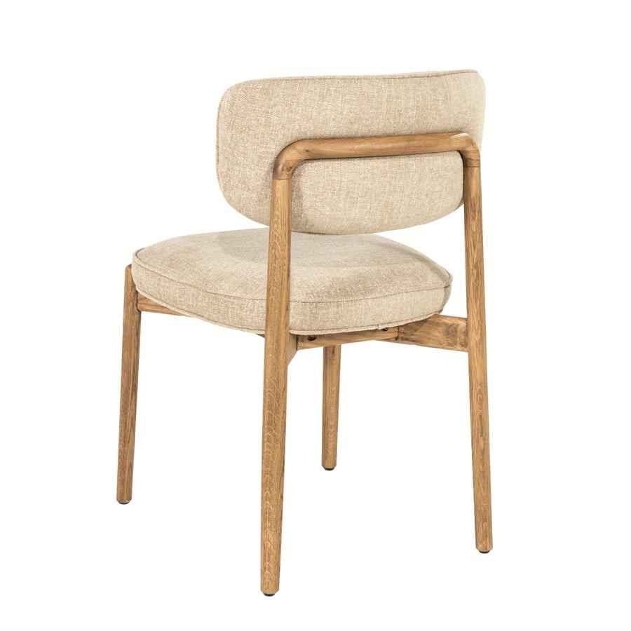 Chair Rune brown - taupe Serene