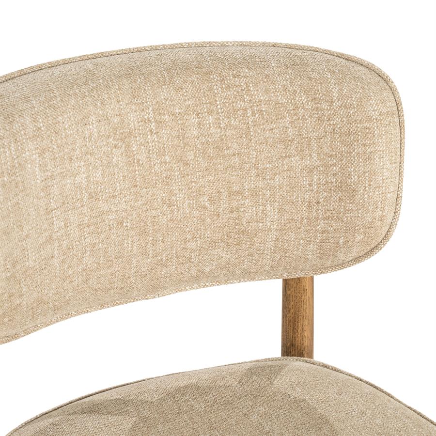 Chair Rune brown - taupe Serene