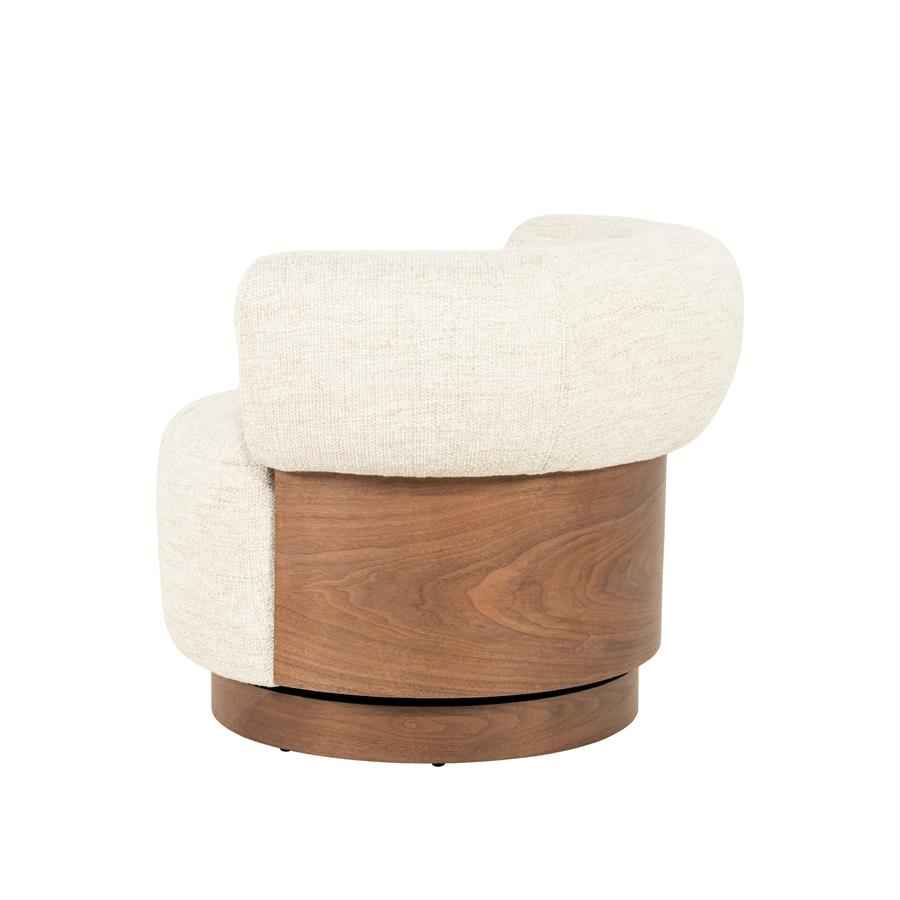 Armchair Nila brown - beige Vanu