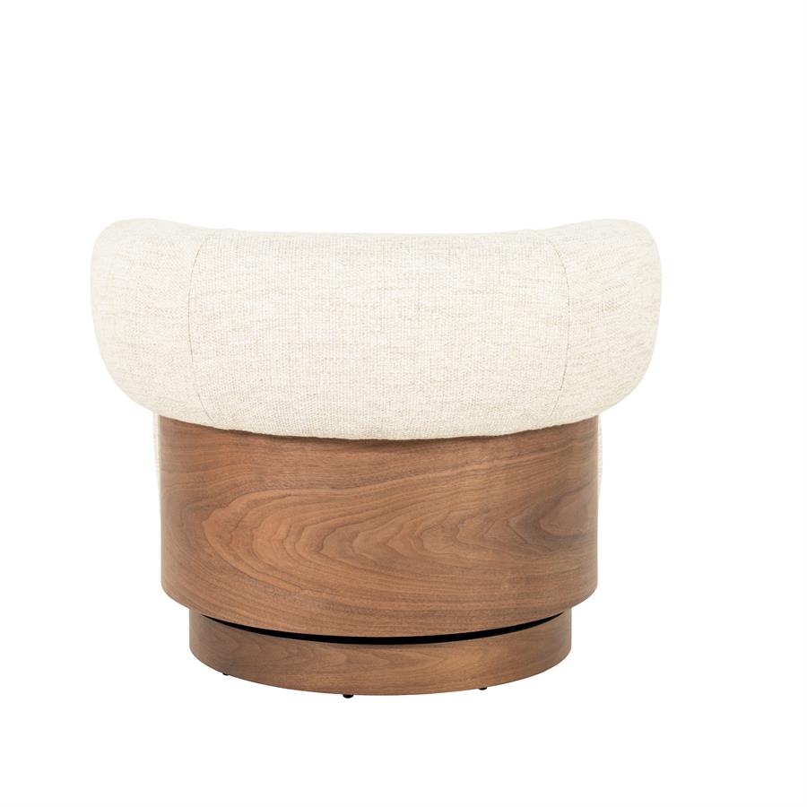 Armchair Nila brown - beige Vanu