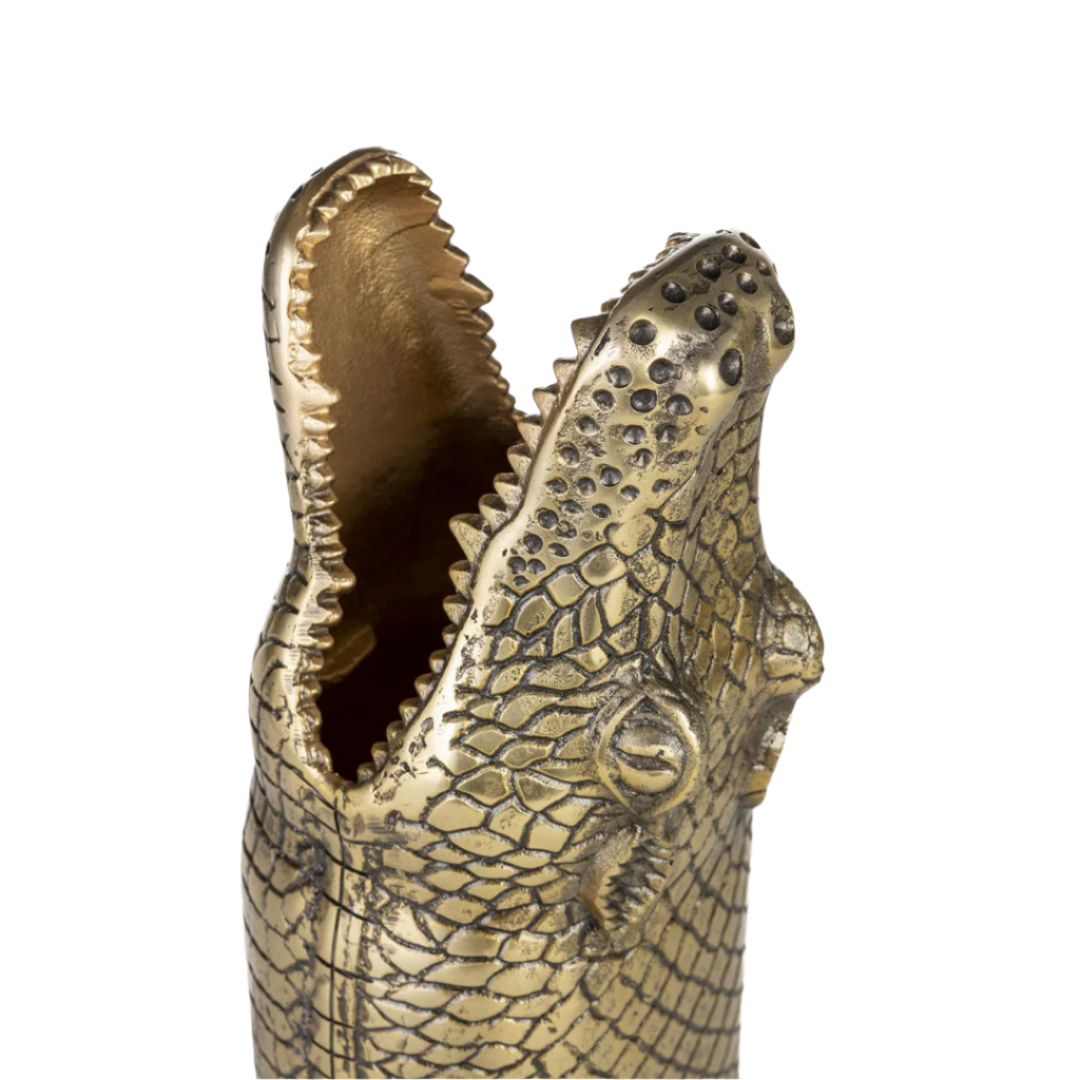 See You Later Alligator fém váza