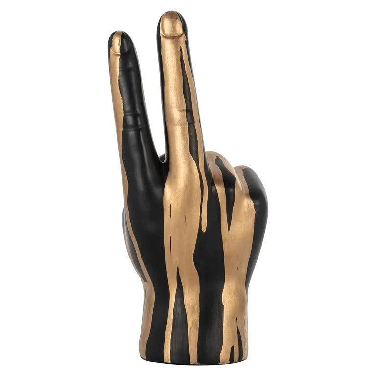 Hand peace műgyanta dekoráció - Dutch Home