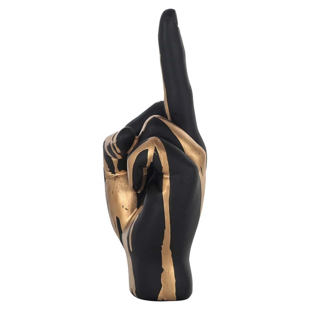 Hand digitus műgyanta dekoráció - Dutch Home
