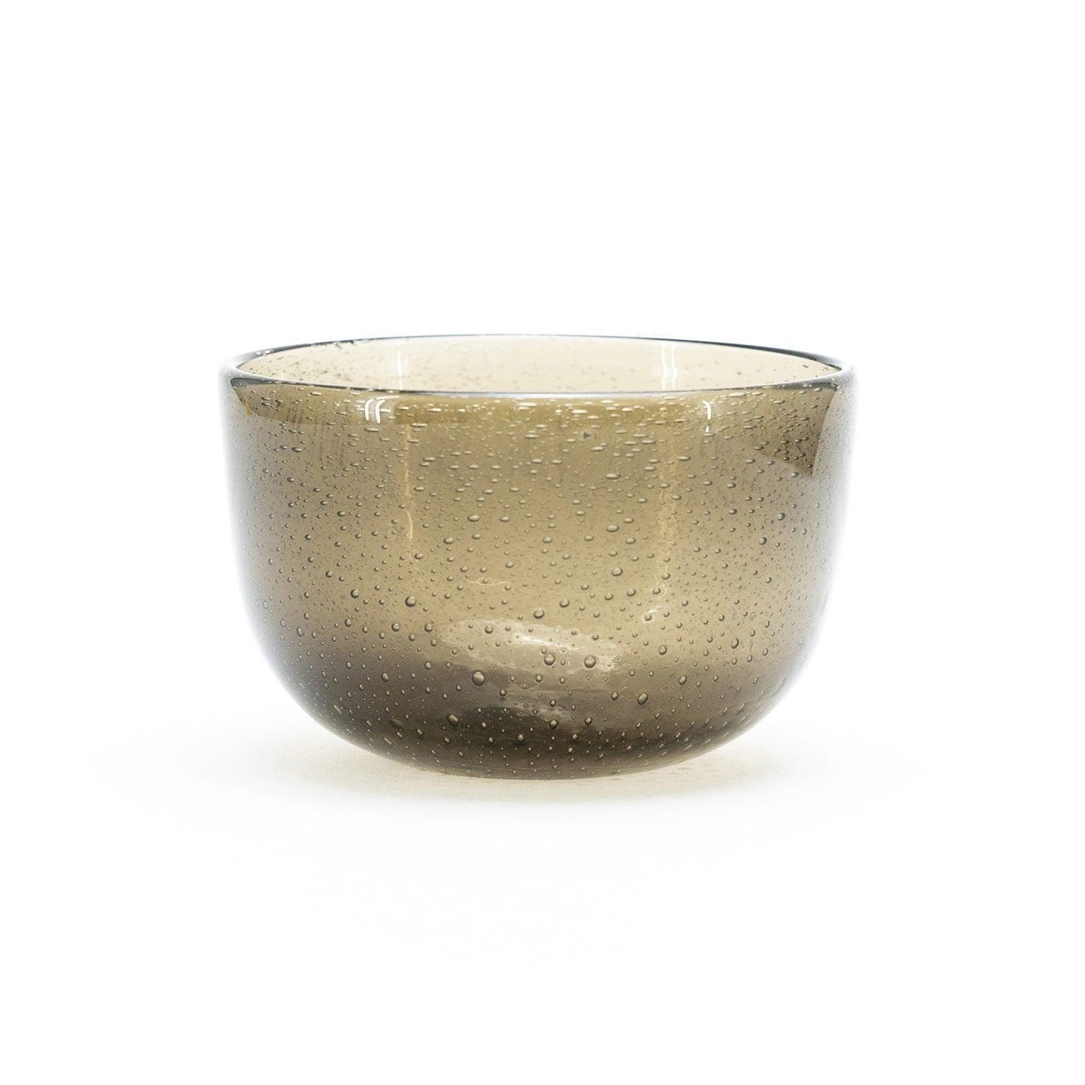 Bubble üveg tál Ø13-0