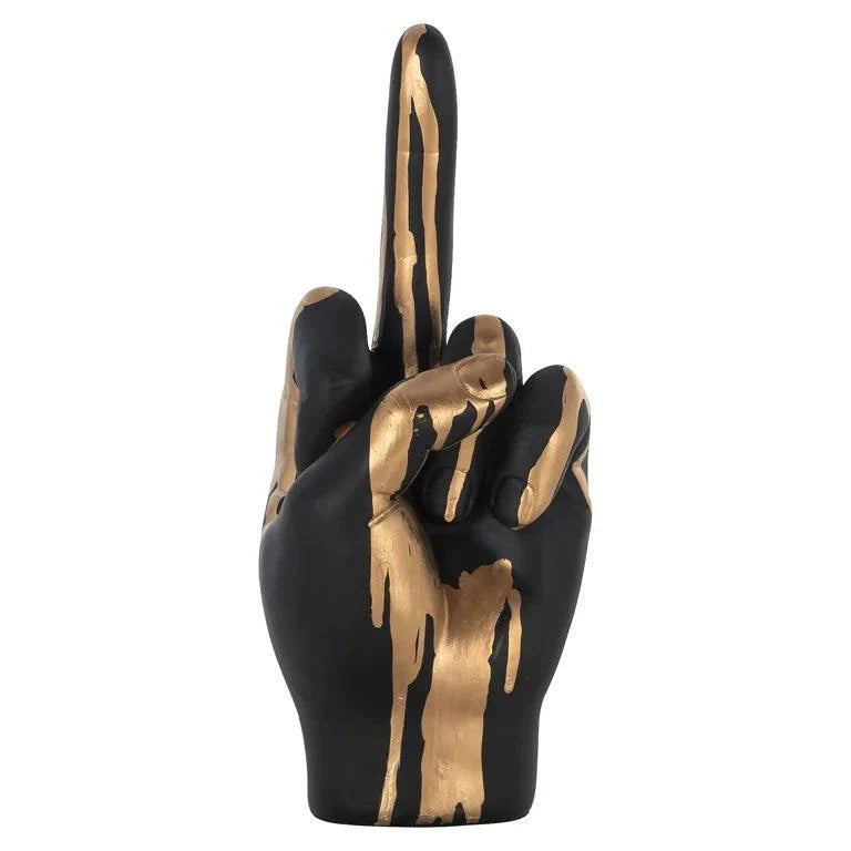 Hand digitus műgyanta dekoráció - Dutch Home