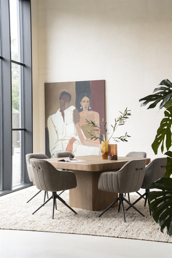 Dining table Harmonie - brown
