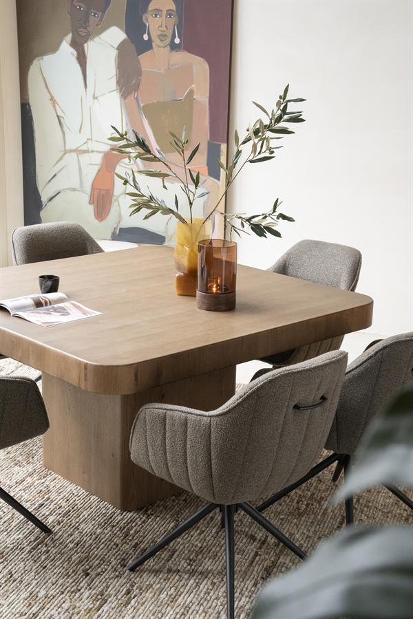 Dining table Harmonie - brown