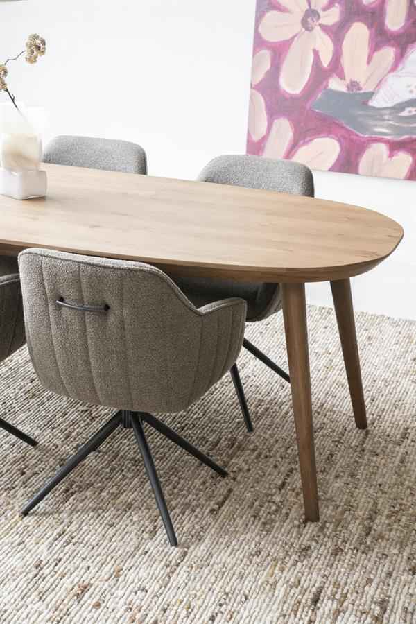 Dining table Elijah 300x100 cm - brown