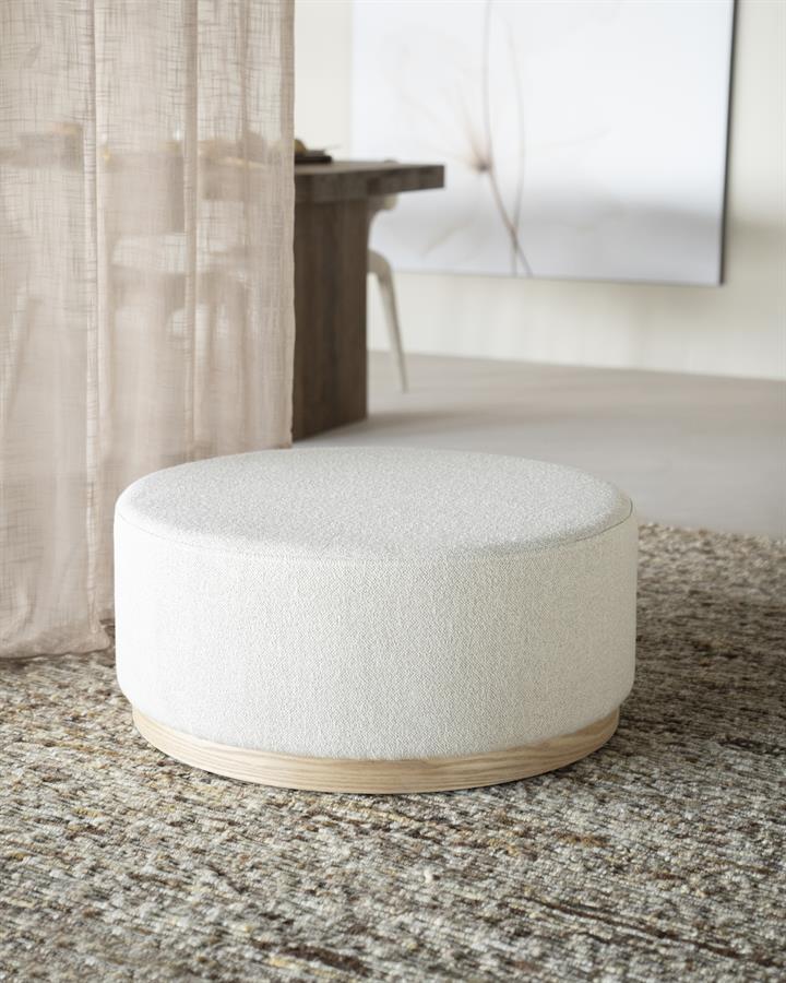 Pouf Avah large - beige Mantz