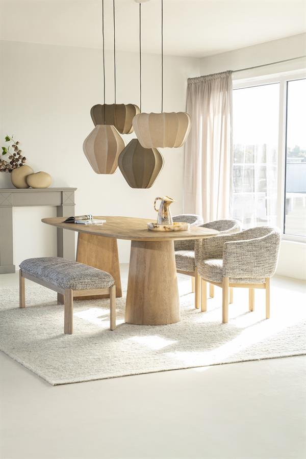 Dining table Lune 300x105 cm - natural