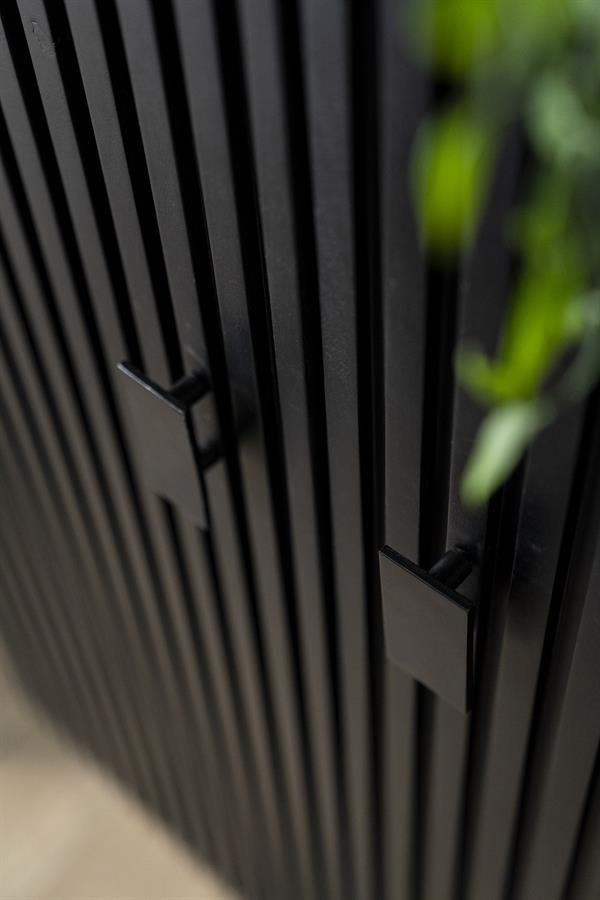 Cabinet Remi 2drs - black