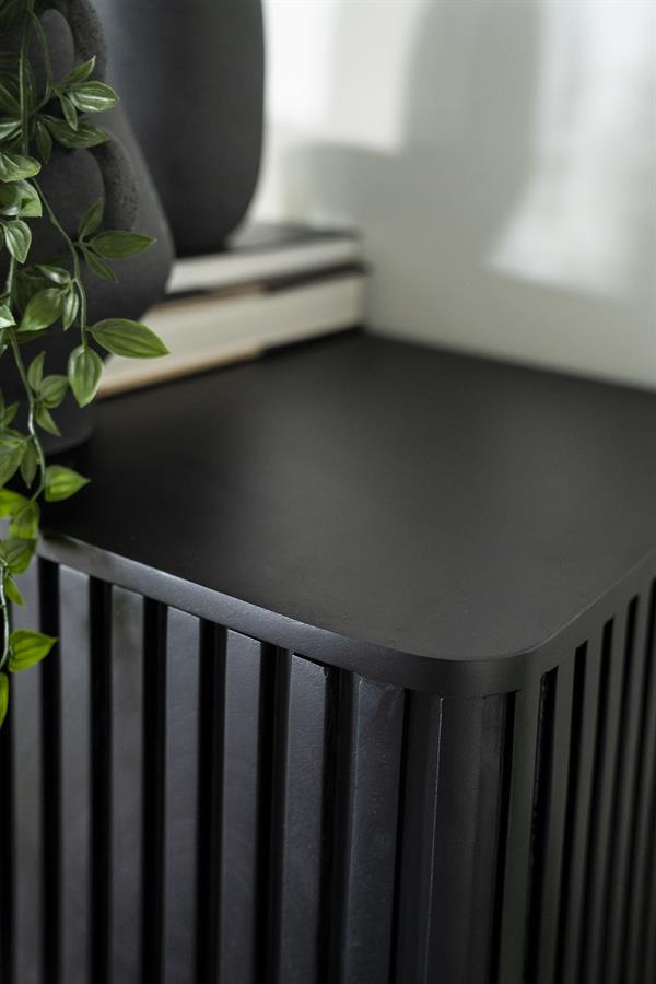 TV Cabinet Remi 4drs - black