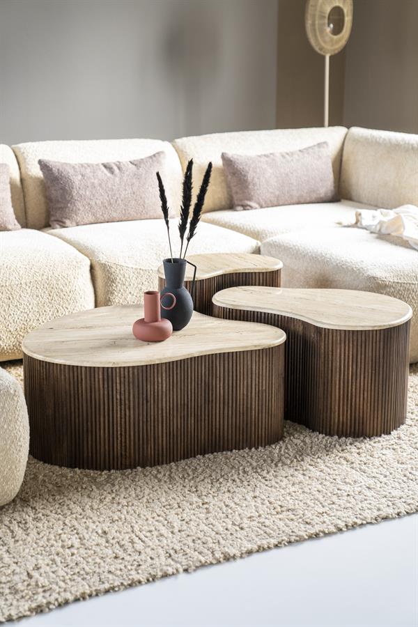 Coffee table Mari - 83x72x34