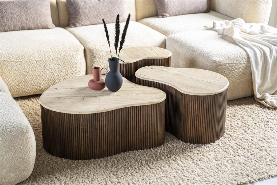 Coffee table Mari - 83x72x34