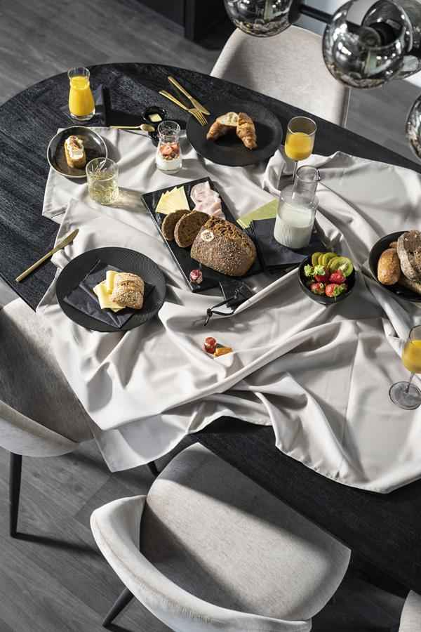 Dining table Aron 200x110 - black