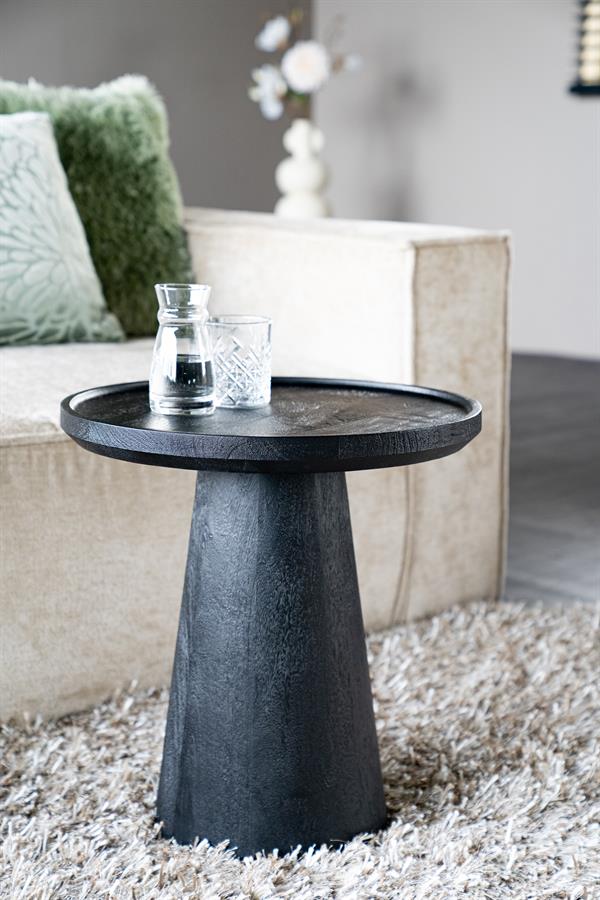 Side table Ron 46x49 - black