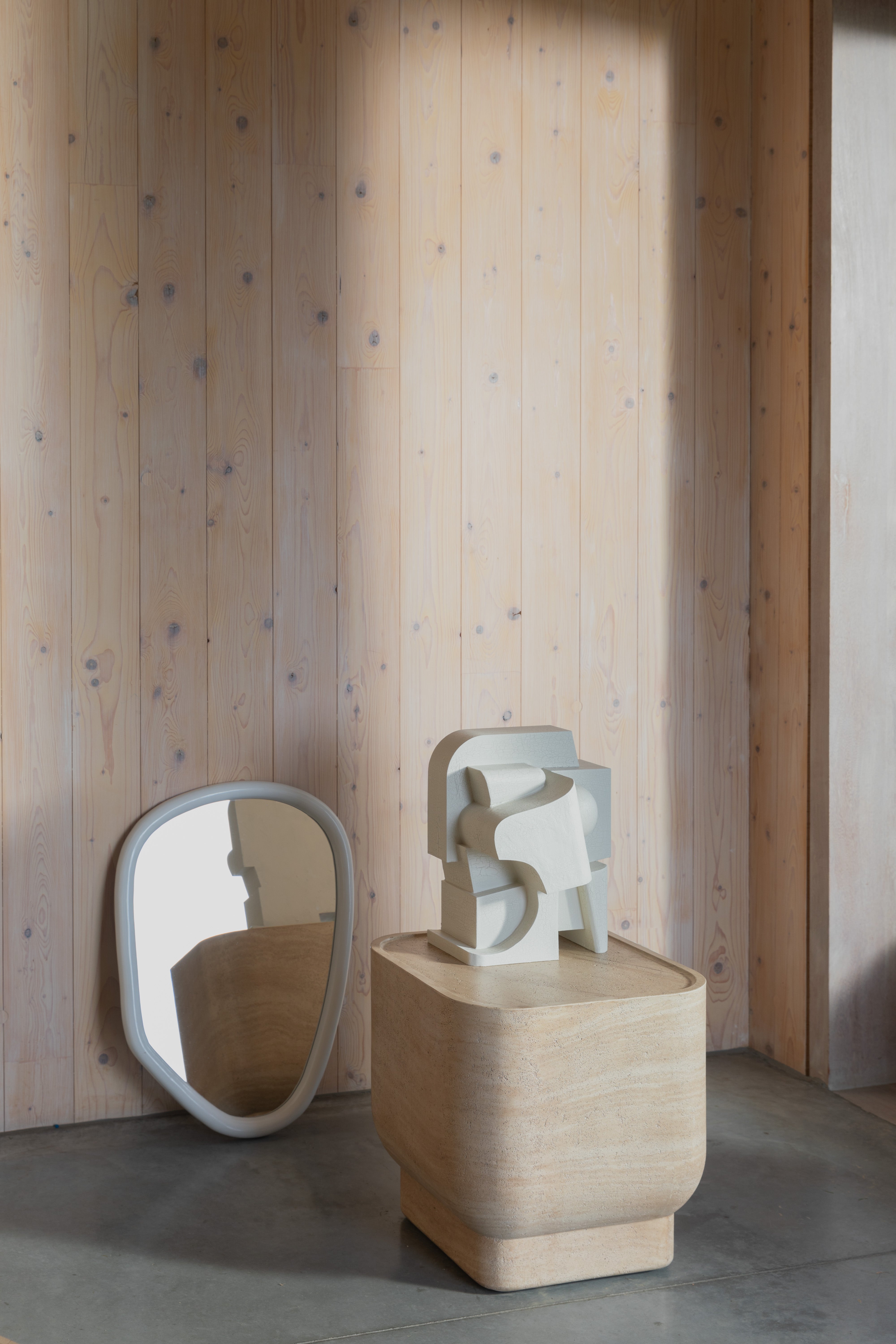 Noble beton lerakóasztal 45x45