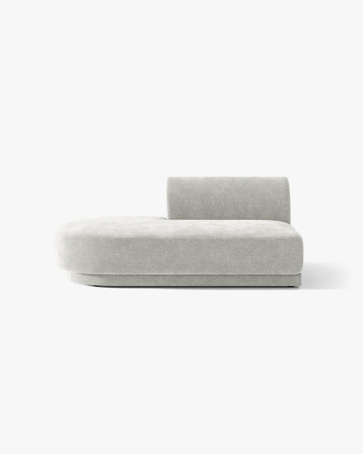 Miley chenille chaise longue kanapé, 2 személyes