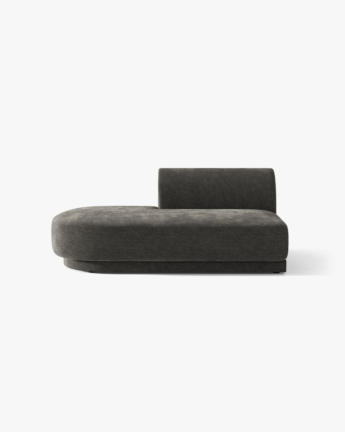 Miley chenille chaise longue kanapé, 2 személyes
