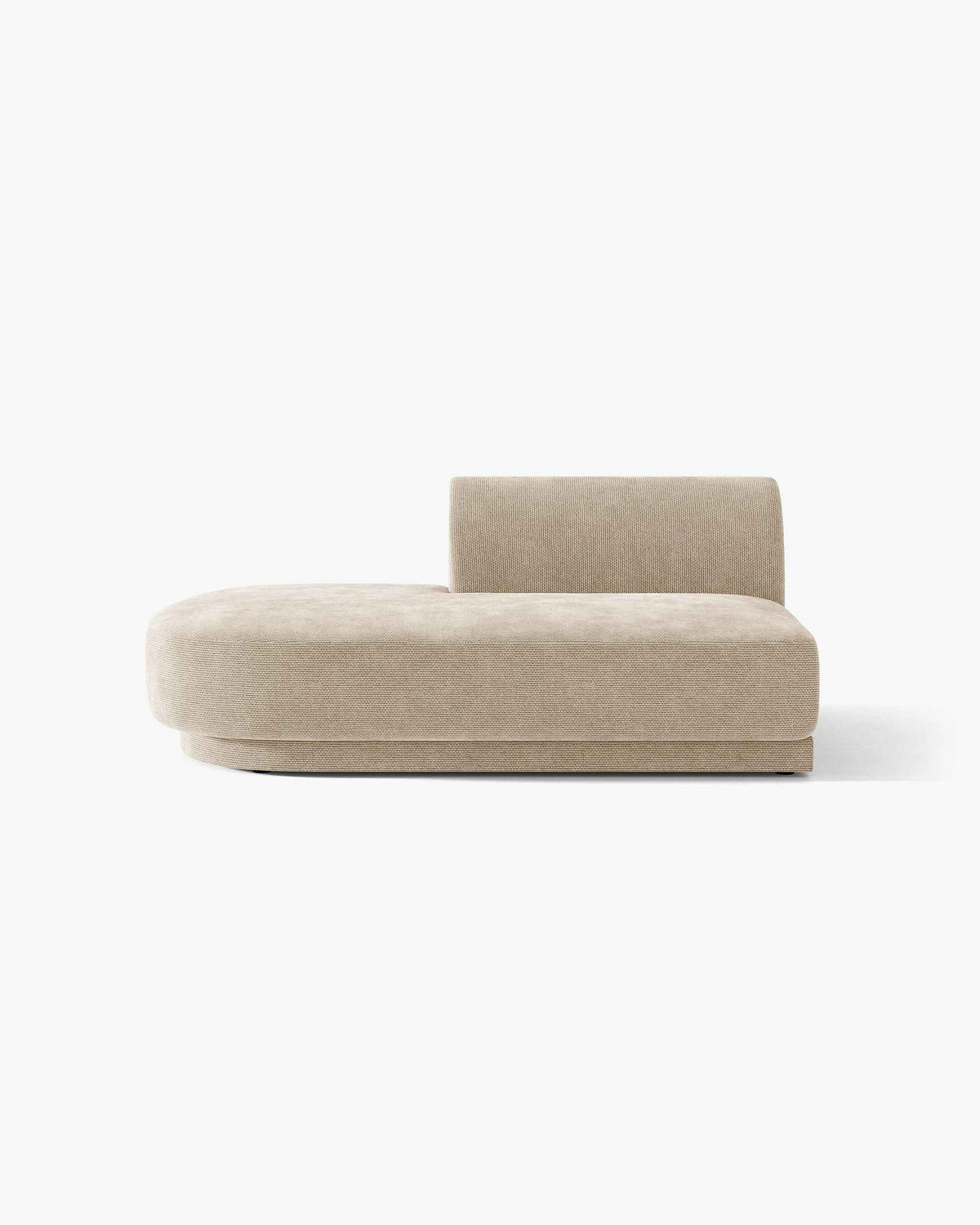 Miley chenille chaise longue kanapé, 2 személyes