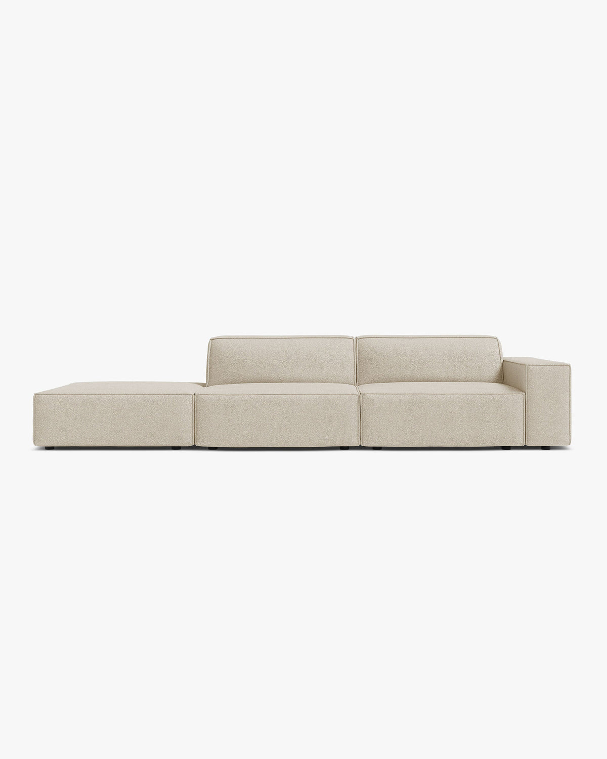 Jodie one side open sofa 3 seats