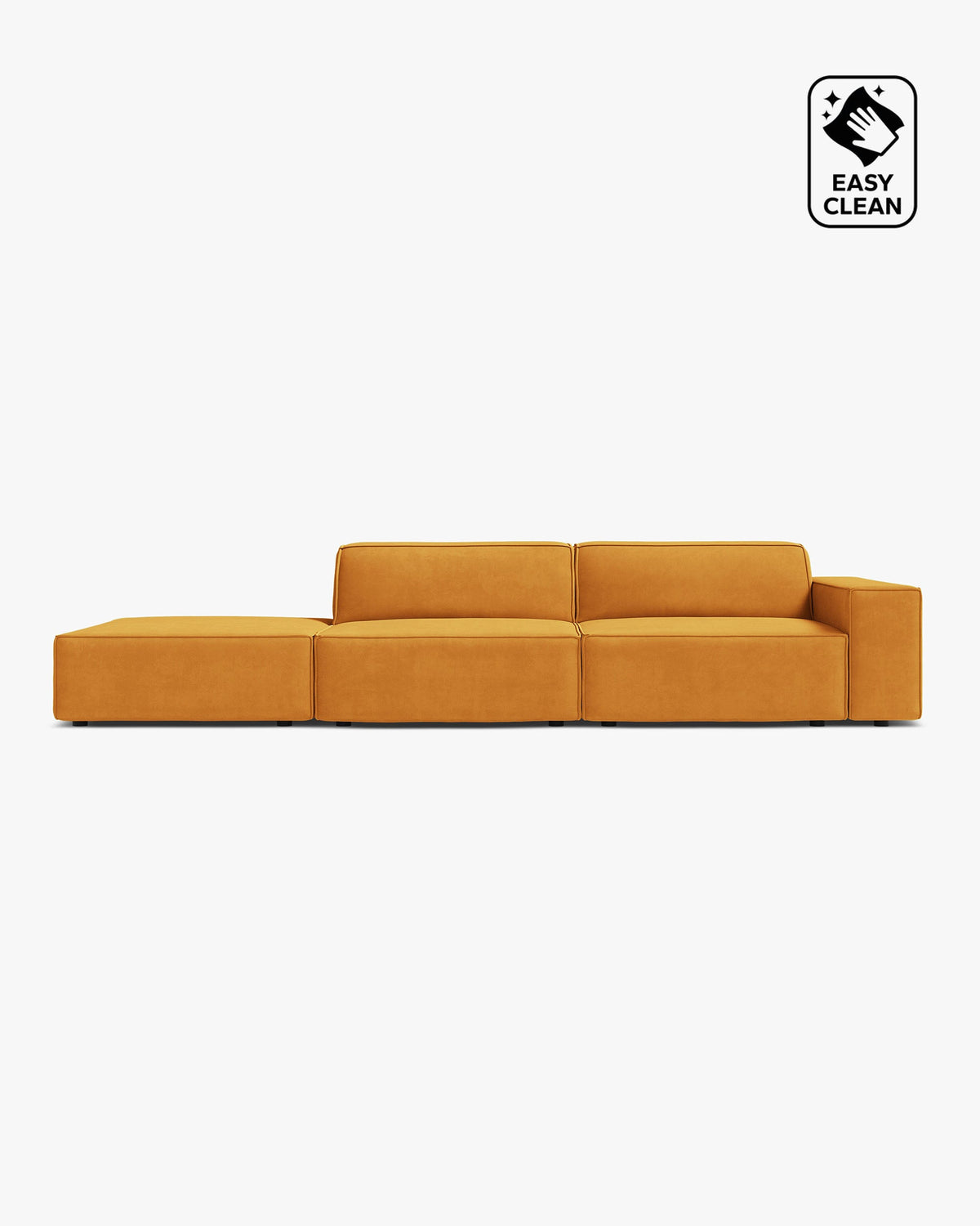 Jodie one side open sofa 3 seats