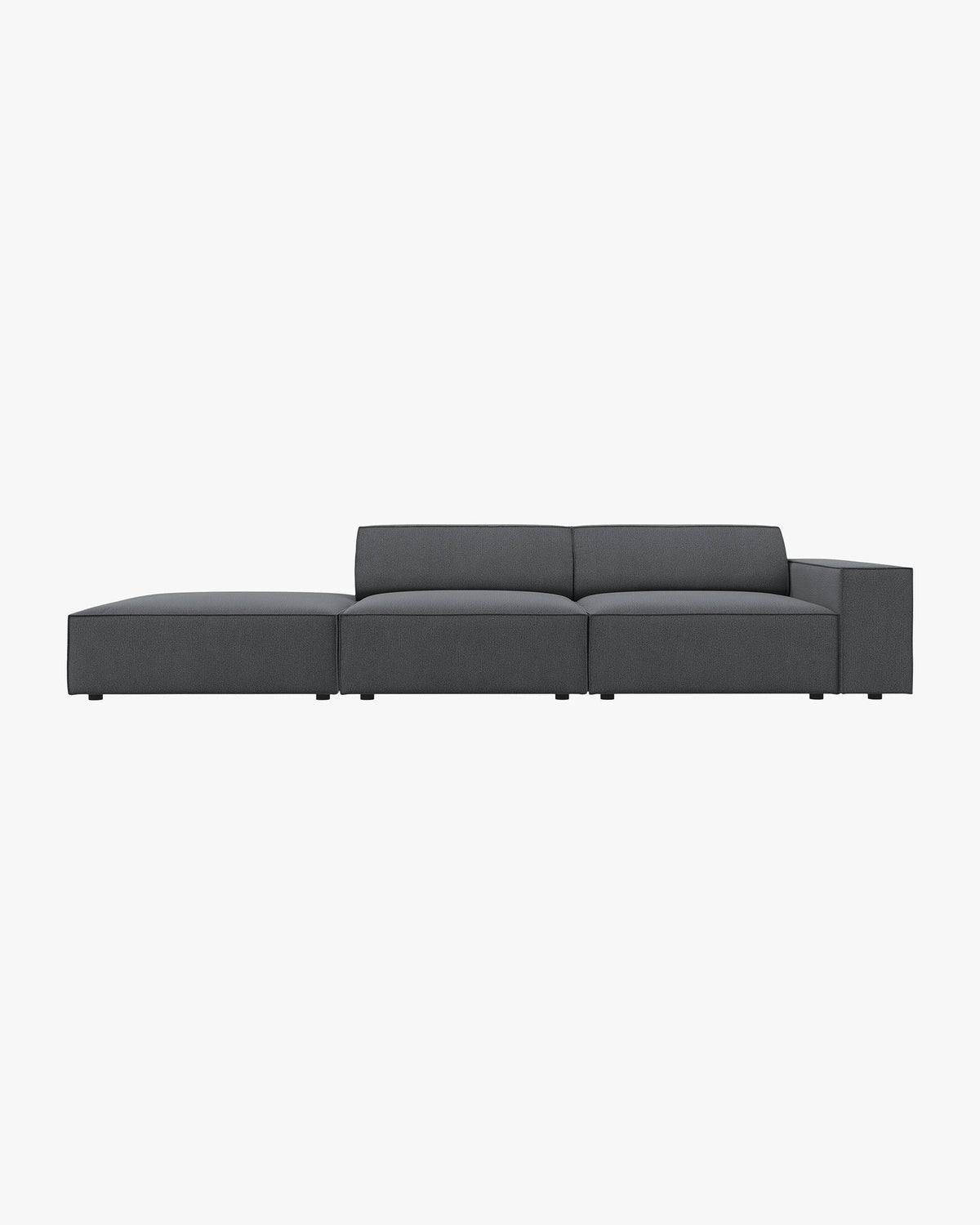 Jodie one side open sofa 3 seats