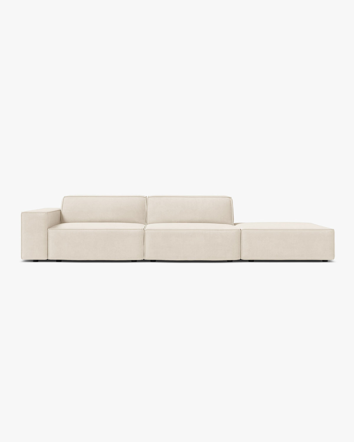 Jodie one side open sofa 3 seats