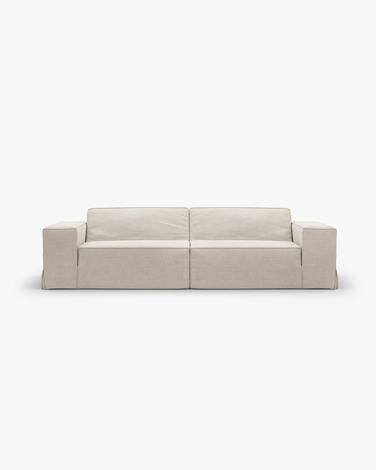 Jodie 3-Seater Sofa with Removable Linen-Look Cover