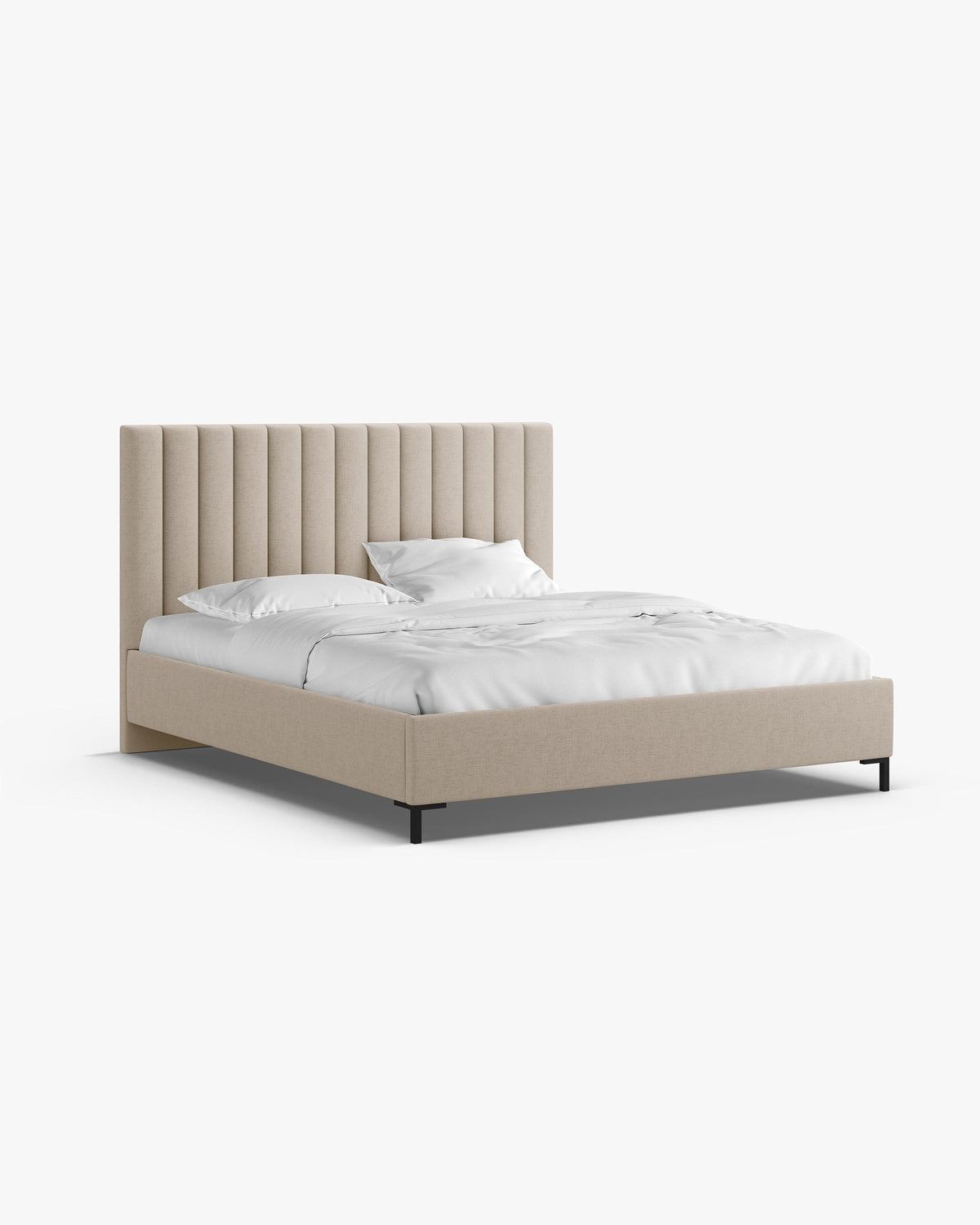 Allison storage bed with headboard