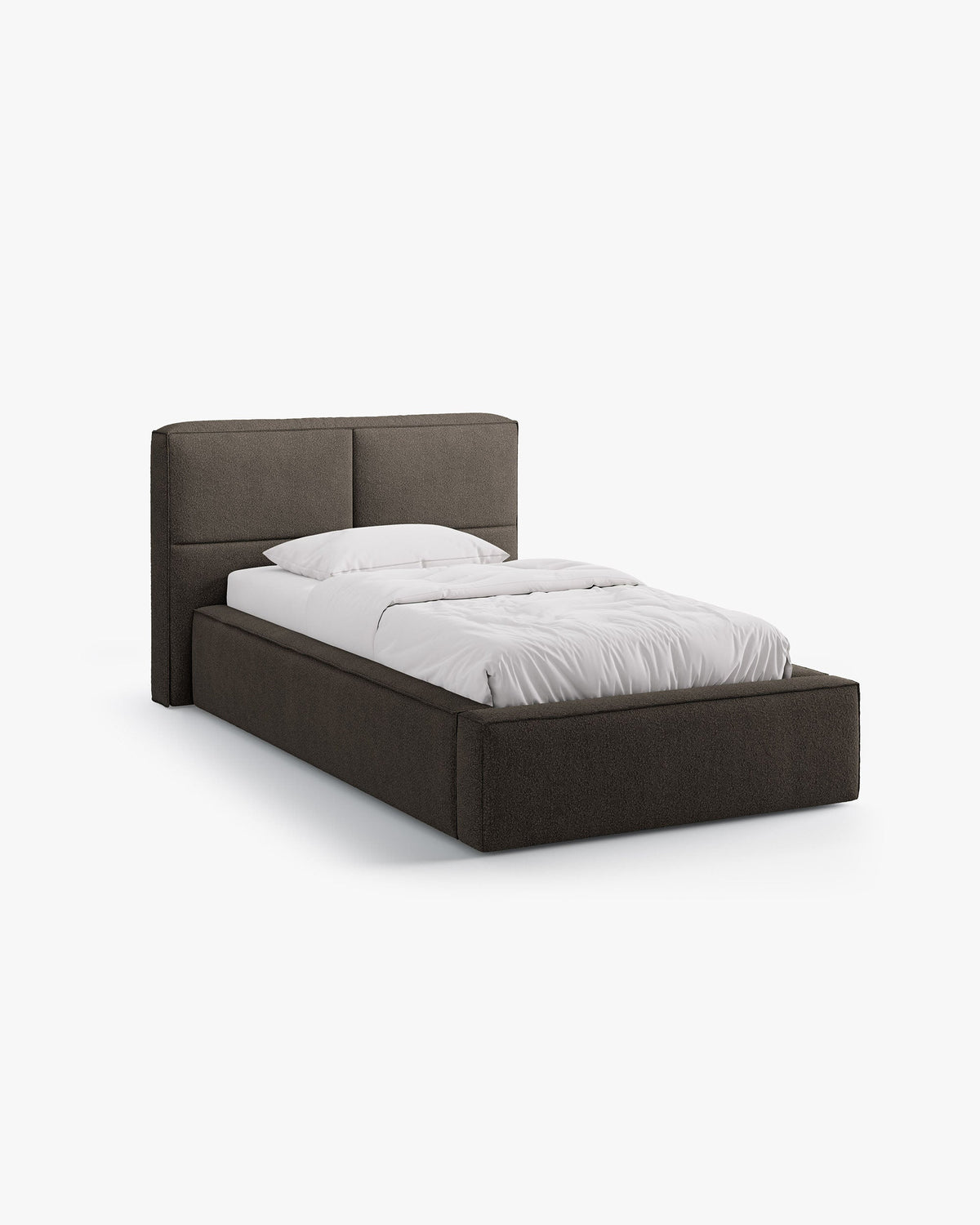Darren storage bed with headboard