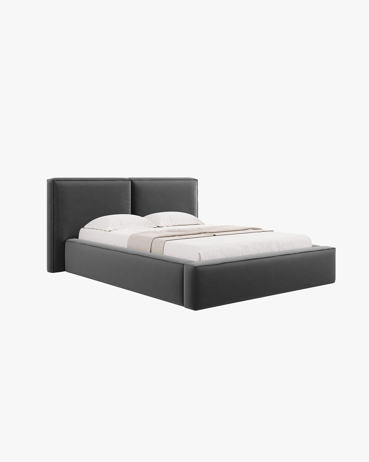 Jodie storage bed with double headboard