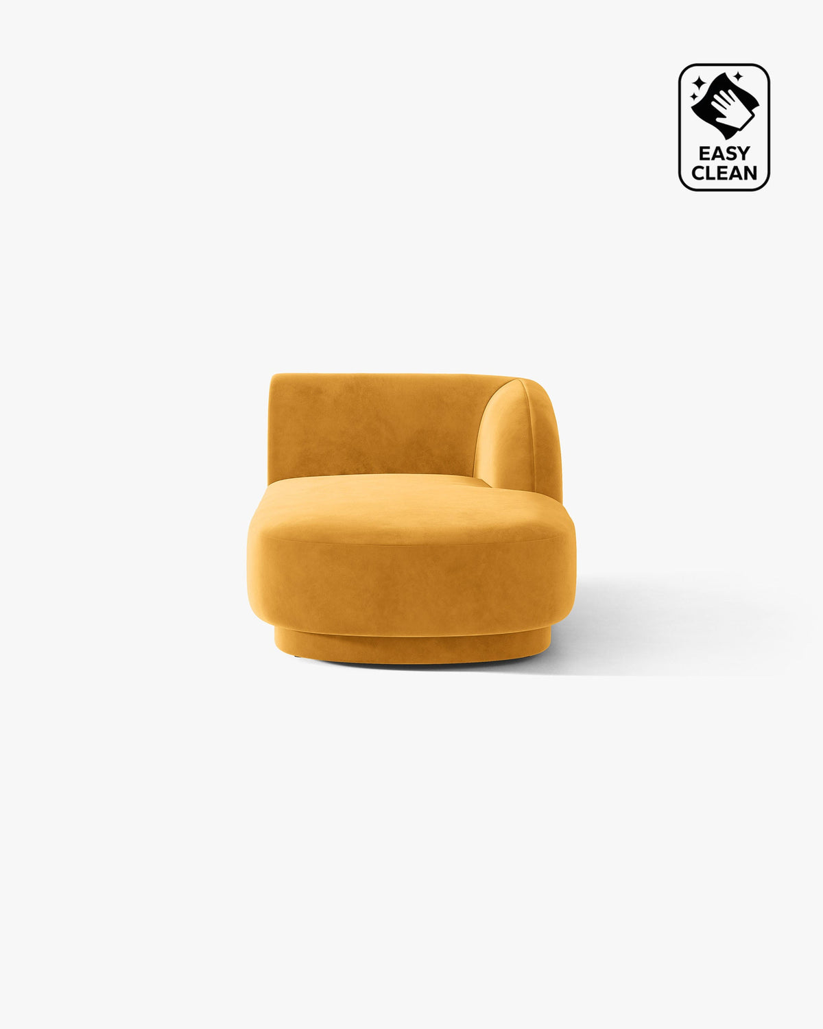 Miley kétszemélyes kanapé chaise longue-val