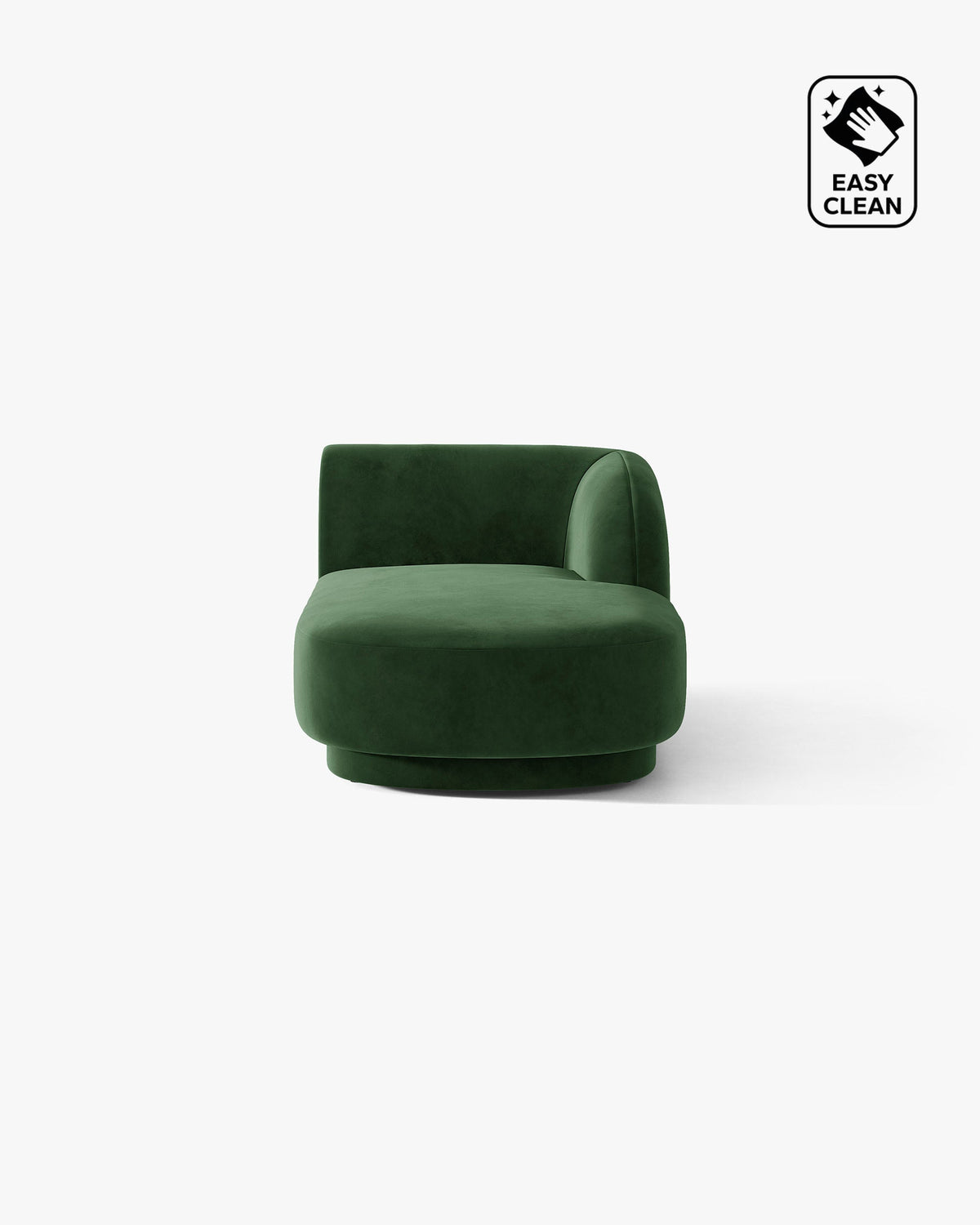 Miley kétszemélyes kanapé chaise longue-val